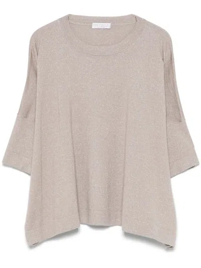 Brunello Cucinelli Sweater In Beige