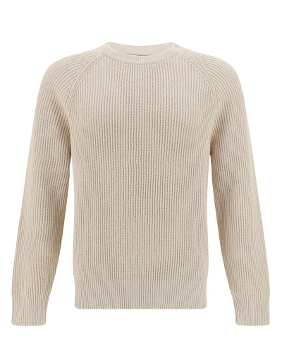 Brunello Cucinelli Sweater In Beige