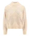 Brunello Cucinelli Sweater In Beige