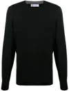 Brunello Cucinelli Cotton Sweater In Black  