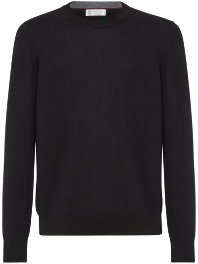 Brunello Cucinelli Sweater In Black  