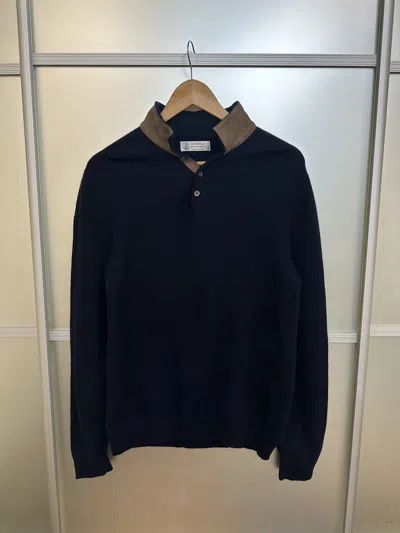 Pre-owned Brunello Cucinelli Sweater In Blue