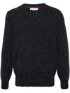 Brunello Cucinelli Alpaca-blend Sweater In Blue