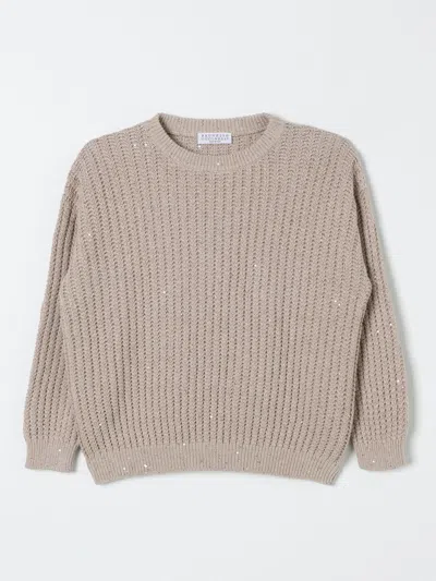 Brunello Cucinelli Sweater  Kids Color Beige