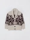 Brunello Cucinelli Sweater  Kids Color Beige In Multi