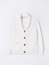 Brunello Cucinelli Sweater  Kids Color White In White