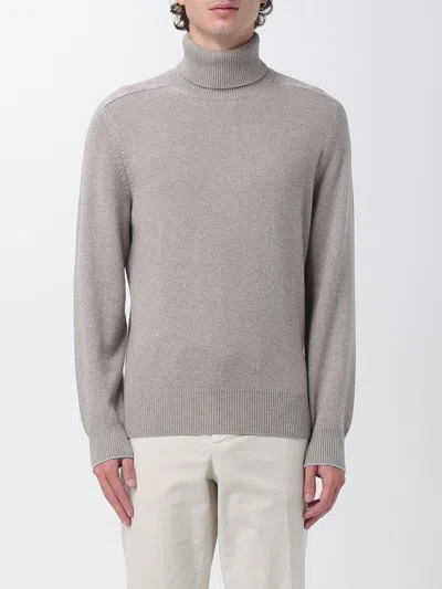 Brunello Cucinelli Sweater  Men Color Beige In Gray