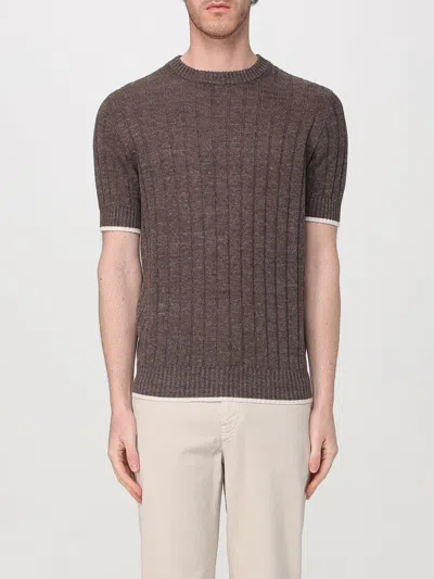 Brunello Cucinelli Sweater  Men Color Brown In Brown