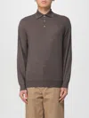 Brunello Cucinelli Polo Shirt In Gray