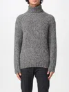 Brunello Cucinelli Ribbed Alpaca-blend Rollneck Sweater In Gray