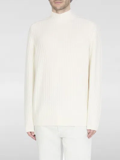 BRUNELLO CUCINELLI SWEATER BRUNELLO CUCINELLI MEN COLOR IVORY,H26456044