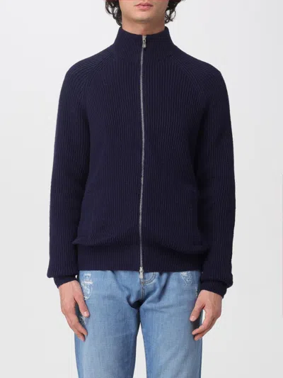 Brunello Cucinelli Cardigan Men  In Blue