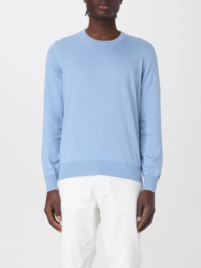 Brunello Cucinelli Sweater  Men Color Turquoise In Turquoise