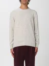 Brunello Cucinelli Sweater  Men Color White In Gray