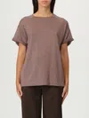 Brunello Cucinelli Sweater  Woman Color Amaranth In Purple