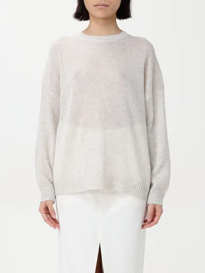 BRUNELLO CUCINELLI SWEATER BRUNELLO CUCINELLI WOMAN COLOR BEIGE,G60392022