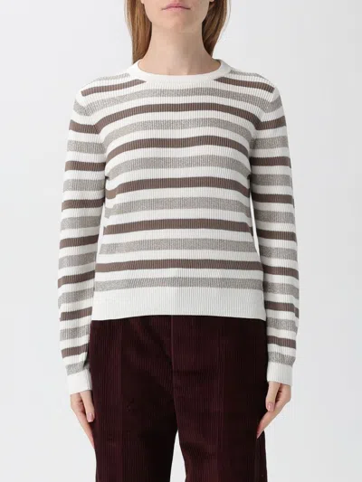 Brunello Cucinelli Sweater  Woman Color Beige In Multi