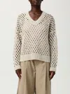 Brunello Cucinelli Net Dazzling Sweater In Neutral