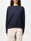 Brunello Cucinelli Long-sleeved Sweater In Blau