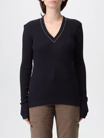Brunello Cucinelli Sweater  Woman Color Blue In Multi