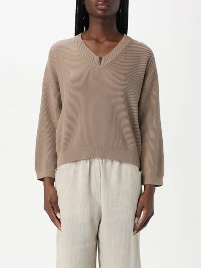 Brunello Cucinelli Sweater  Woman Color Brown