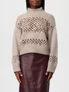 Brunello Cucinelli Sweater  Woman Color Brown In Brown