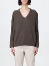 Brunello Cucinelli V-neck Sweater In Kakao