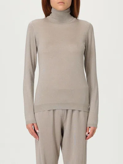 Brunello Cucinelli Sweater  Woman Color Grey In Brown