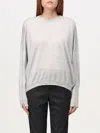 Brunello Cucinelli Sweater  Woman Color Grey In Grau