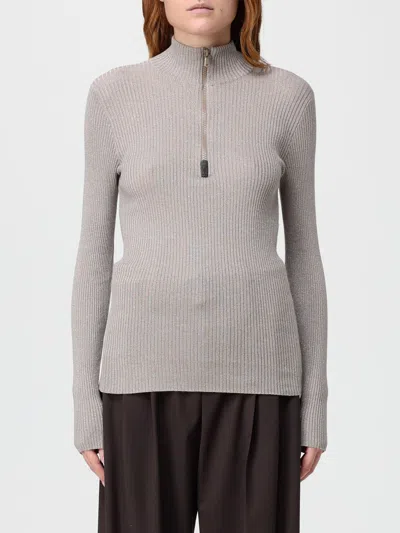 Brunello Cucinelli Sweater  Woman Color Grey In Gray