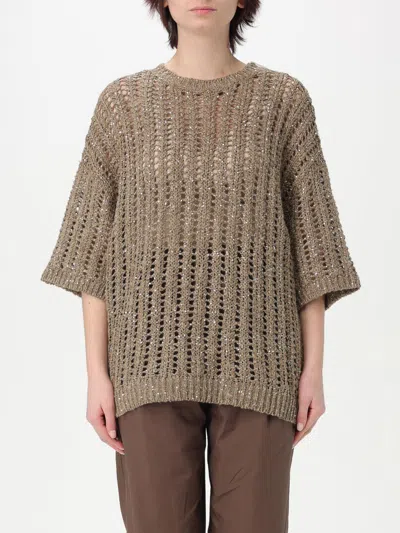 Brunello Cucinelli Sweater  Woman Color Mud