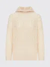 Brunello Cucinelli Cashmere Blend Hooded Sweater In Neutral