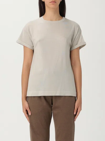 Brunello Cucinelli Sweater  Woman Color Pearl In Nude