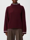 Brunello Cucinelli Sweater  Woman Color Pink In Brown