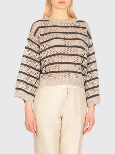 Brunello Cucinelli Sweater  Woman Color Sand