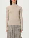 Brunello Cucinelli Cashmere Blend Glitter Crewneck Sweater In Neutral