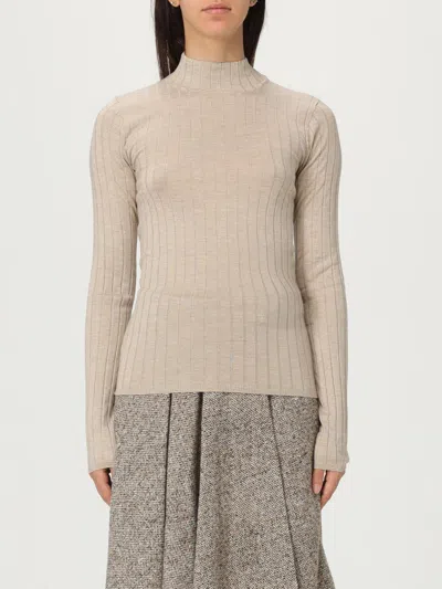 BRUNELLO CUCINELLI SWEATER BRUNELLO CUCINELLI WOMAN COLOR SAND,H17947054