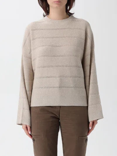 Brunello Cucinelli Sweater  Woman Color Sand In Neutral
