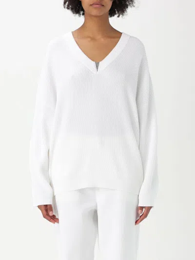 Brunello Cucinelli Sweater  Woman Color White In White