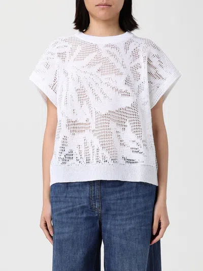 Brunello Cucinelli Sweater  Woman Color White