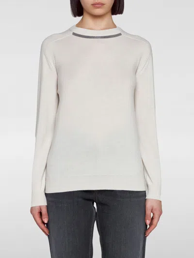 Brunello Cucinelli Sweater  Woman Color White