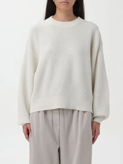 Brunello Cucinelli Sweater  Woman Color White