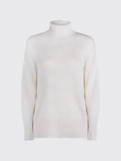 BRUNELLO CUCINELLI SWEATER BRUNELLO CUCINELLI WOMAN COLOR WHITE,H20145001