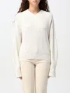 Brunello Cucinelli Sweater  Woman Color White In Weiss