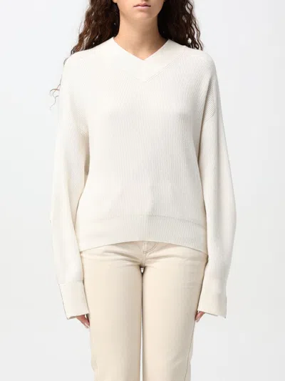Brunello Cucinelli Sweater  Woman Color White In Weiss