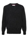 Brunello Cucinelli Alpaca-blend Sweater In Dark Blue