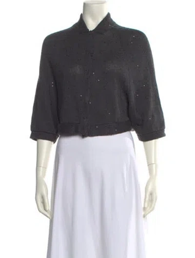 Pre-owned Brunello Cucinelli Sweater In Gray