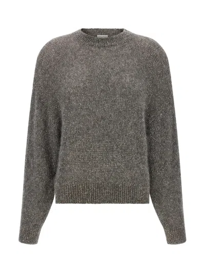 Brunello Cucinelli Sweater In Gray