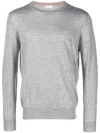 Brunello Cucinelli Sweaters In Light Grey