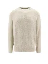 Brunello Cucinelli Long-sleeve Cashmere Jumper In Green